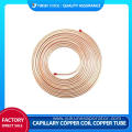 Pancake coil capillary copper coil